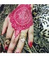 Golecha Magenta Gold Henna Cone