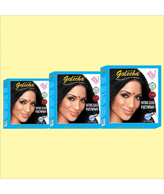 Golecha Natural Black Henna Hair Dye