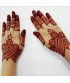 Golecha Gold Maroon Henna Tube