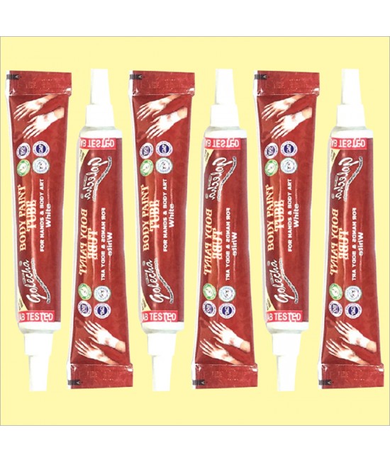 Golecha White Paint Henna Tube